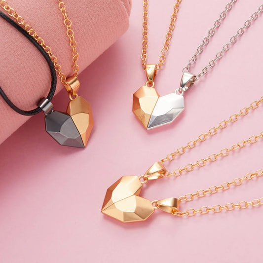 Magnetic Heart Necklaces
